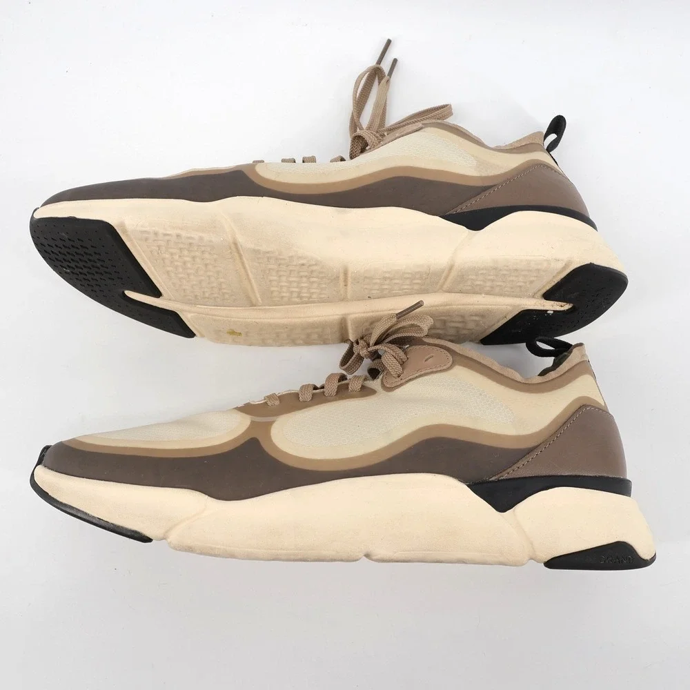 Cole‎ Haan GrandSport Journey Trainer C36462 Mesh Sneakers Tan Mens 13M